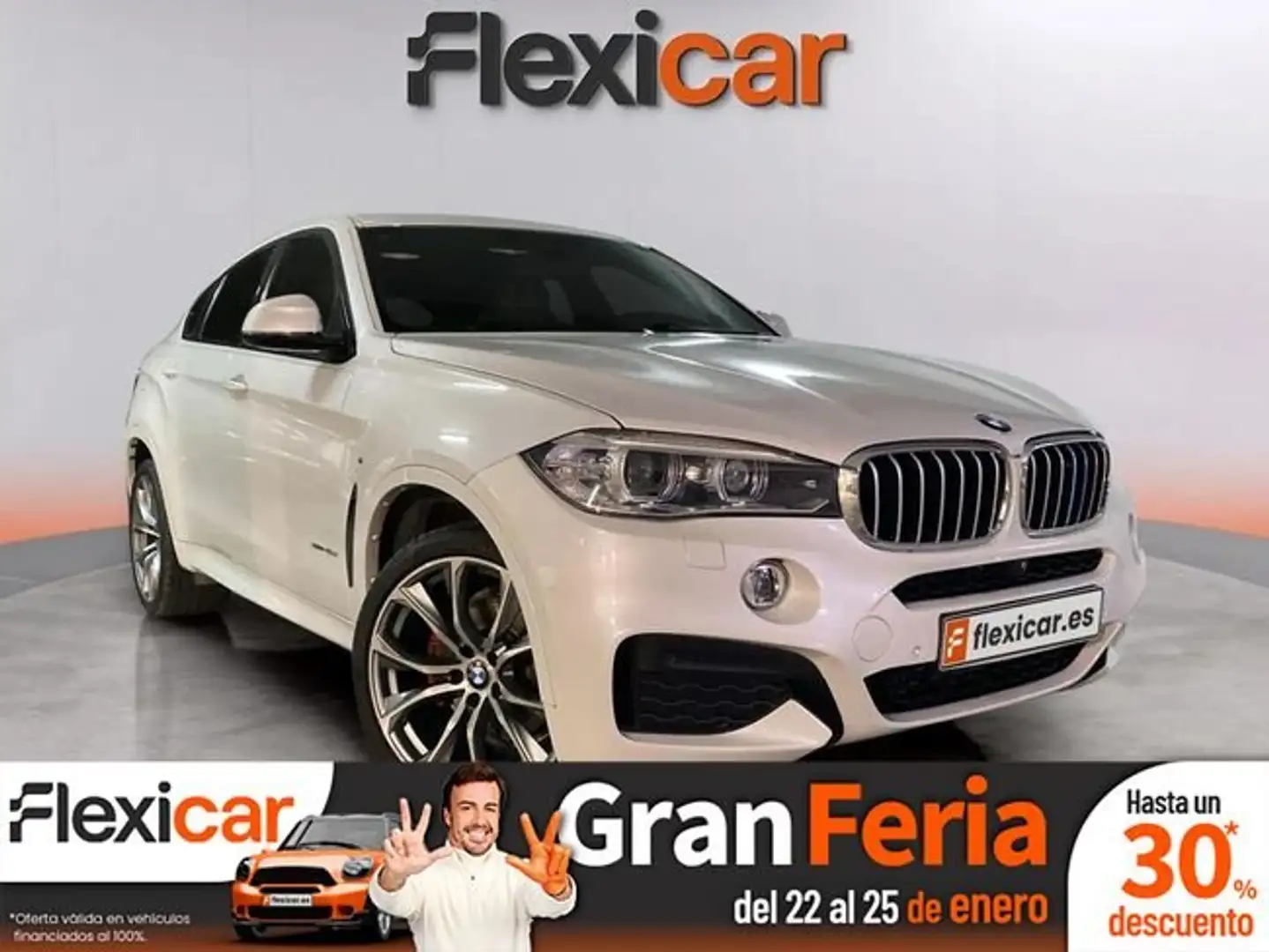 BMW X6 xDrive40d Blanc - 1