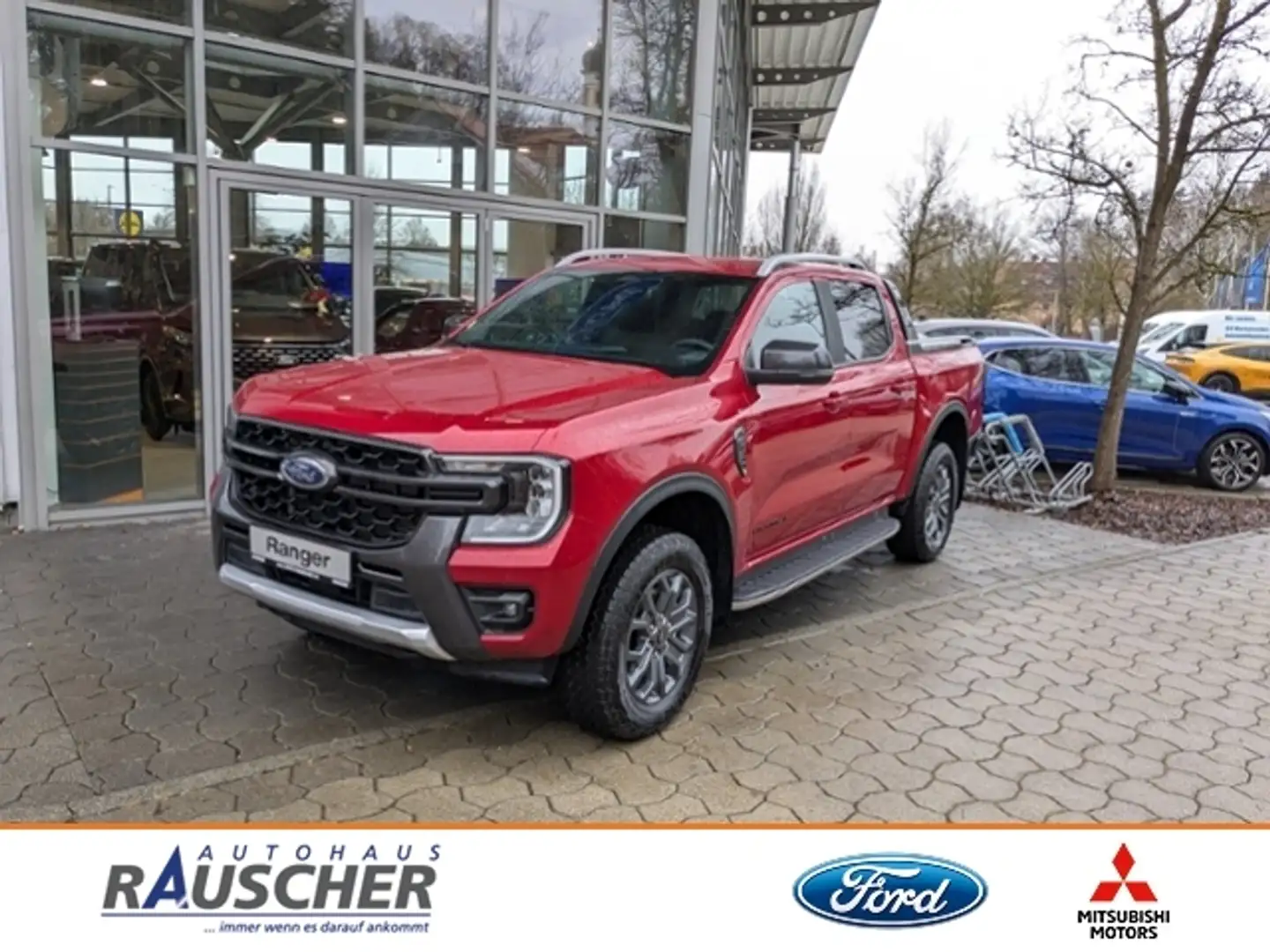 Ford Ranger DoKa 2.0l 151 kW Wildtrak Rood - 1
