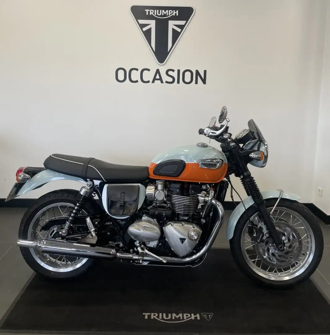 Triumph Bonneville T120 Albastru - 1