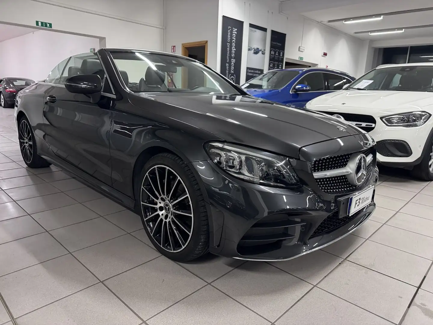 Mercedes-Benz C 220 C 220 d 4Matic Auto Cabrio Premium Plus Gris - 2
