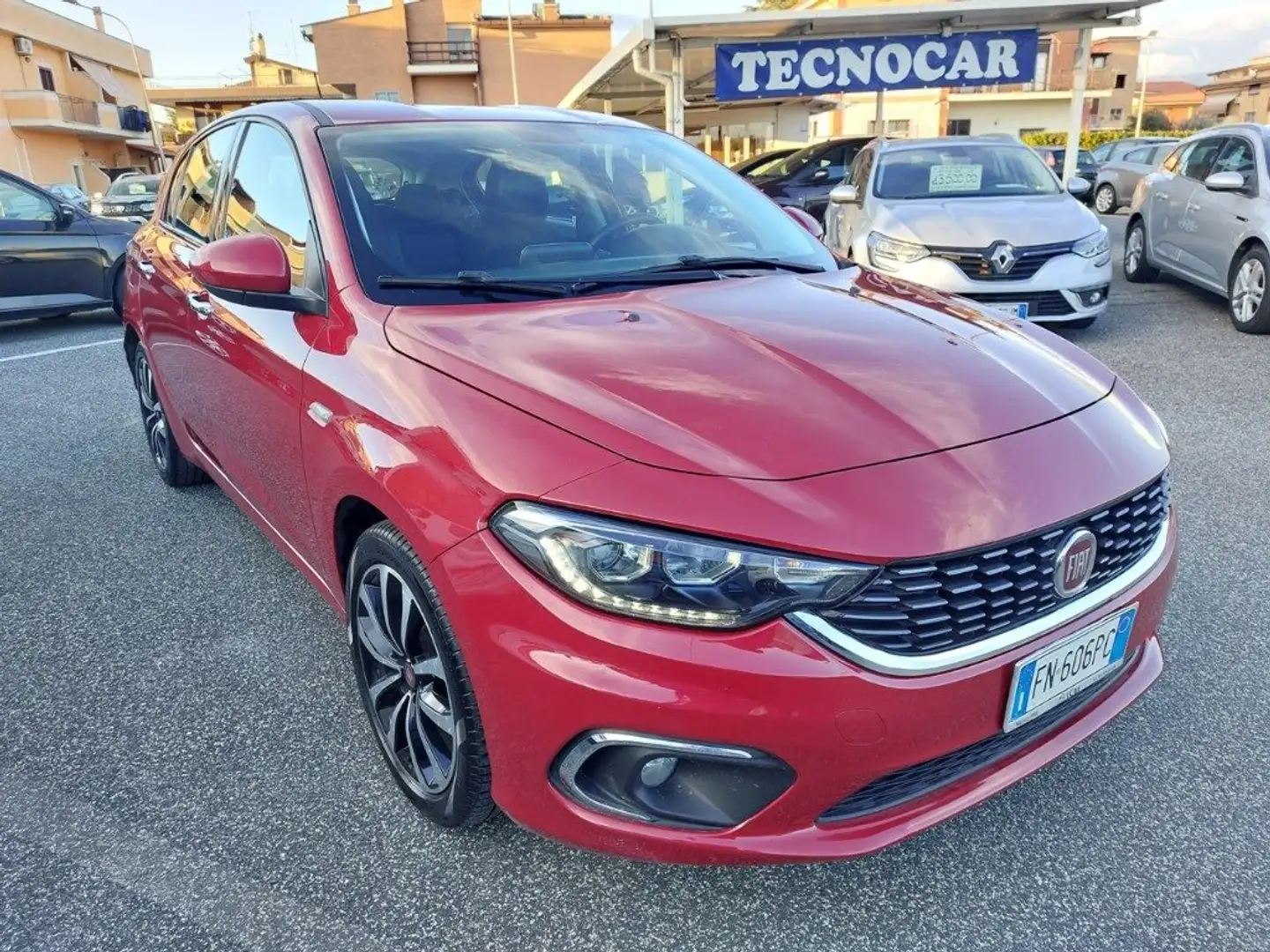 Fiat Tipo 1.6 Mjt S&S 5 porte Lounge km 111000 Rosso - 1