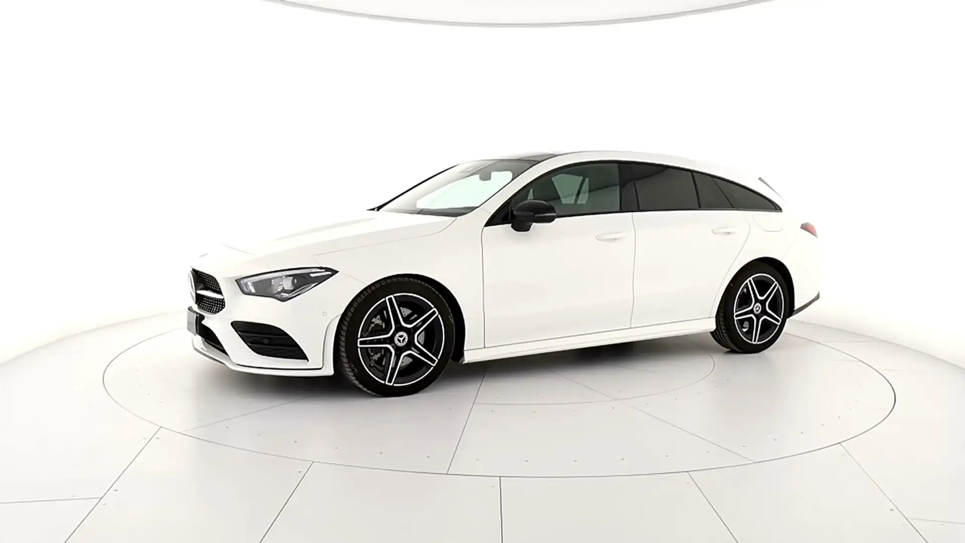 Mercedes-Benz CLA 250 250 e phev (eq-power) Premium auto Bianco - 2