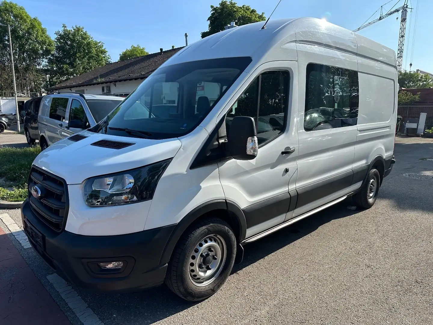 Ford Transit DoKa Kasten 350 L3*4X4*ALLRAD*6-SITZER* Blanco - 1