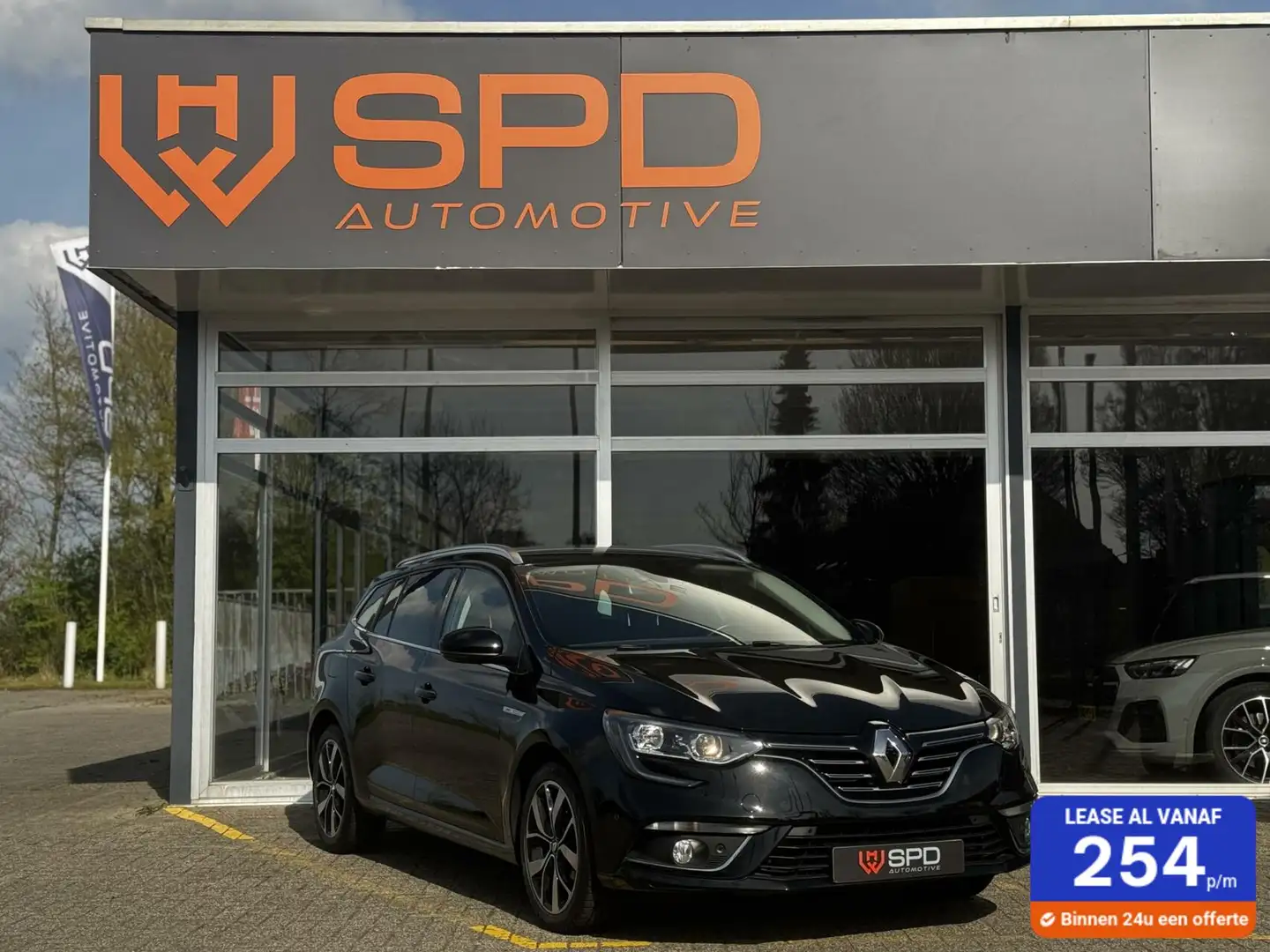 Renault Megane Estate 1.3 TCe Bose|Trek|groot nav|Clima| Zwart - 1
