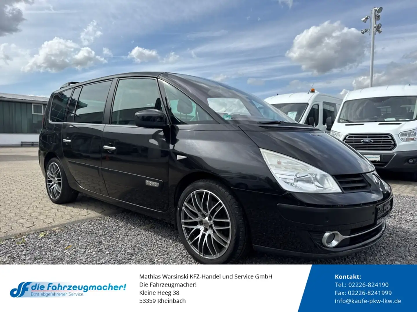Renault Espace IV Grand Celsium 2.0 dCi 150 175 FAP *EXPORT Noir - 1