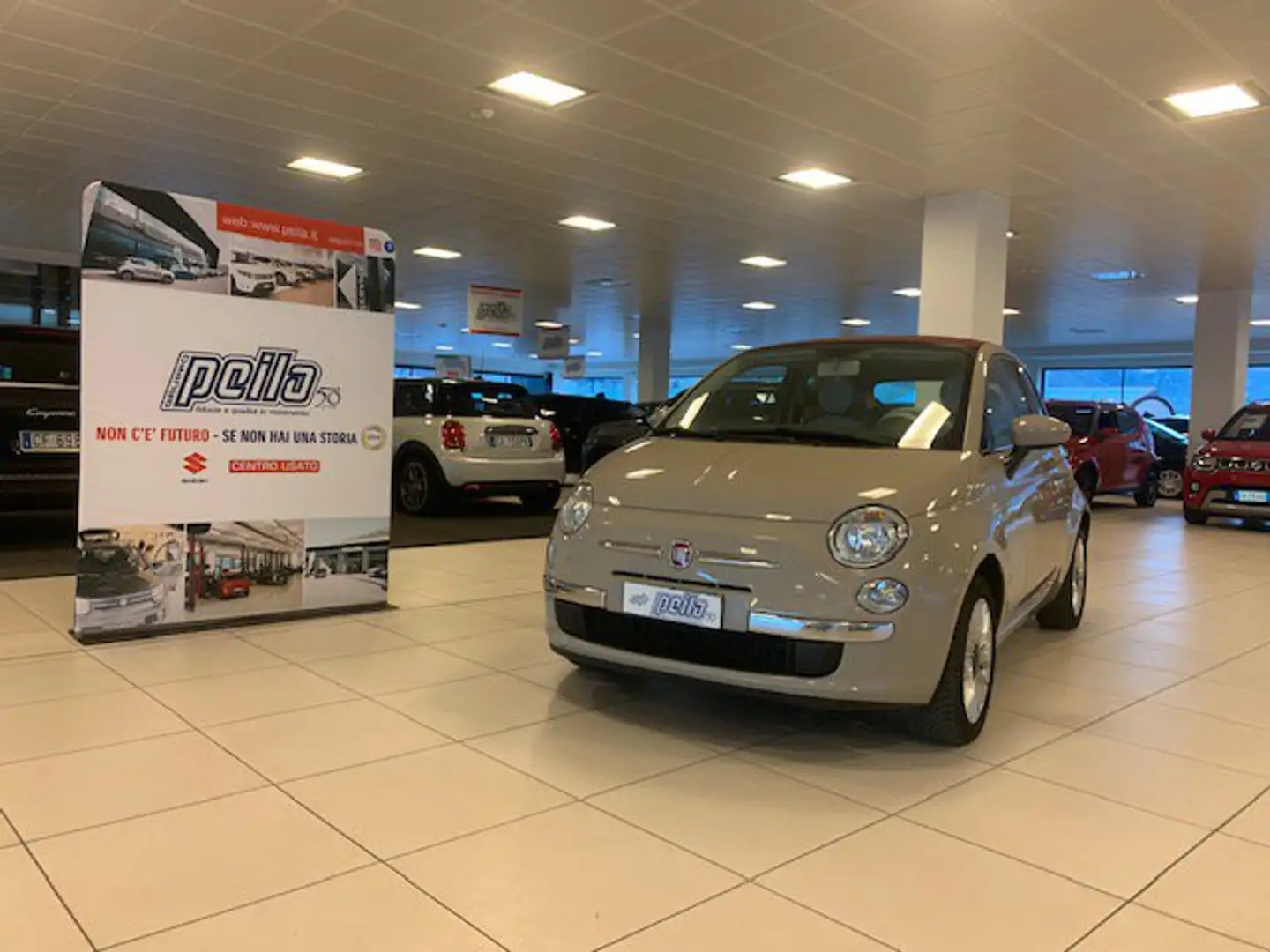 Fiat 500C 500 C 1.2 Lounge Beige - 1