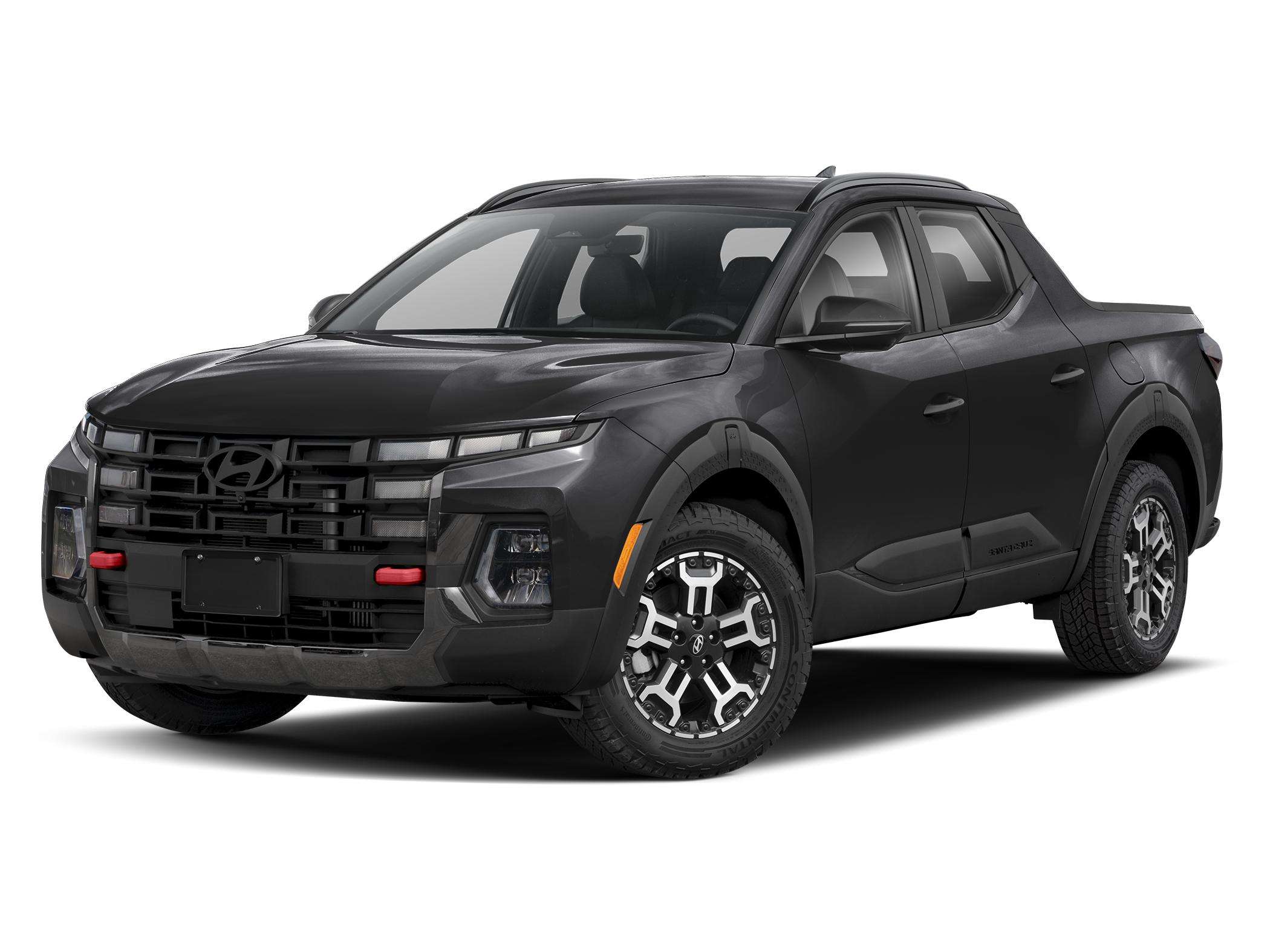 Black 2025 Hyundai Santa Cruz Pickup Truck All-Wheel Drive