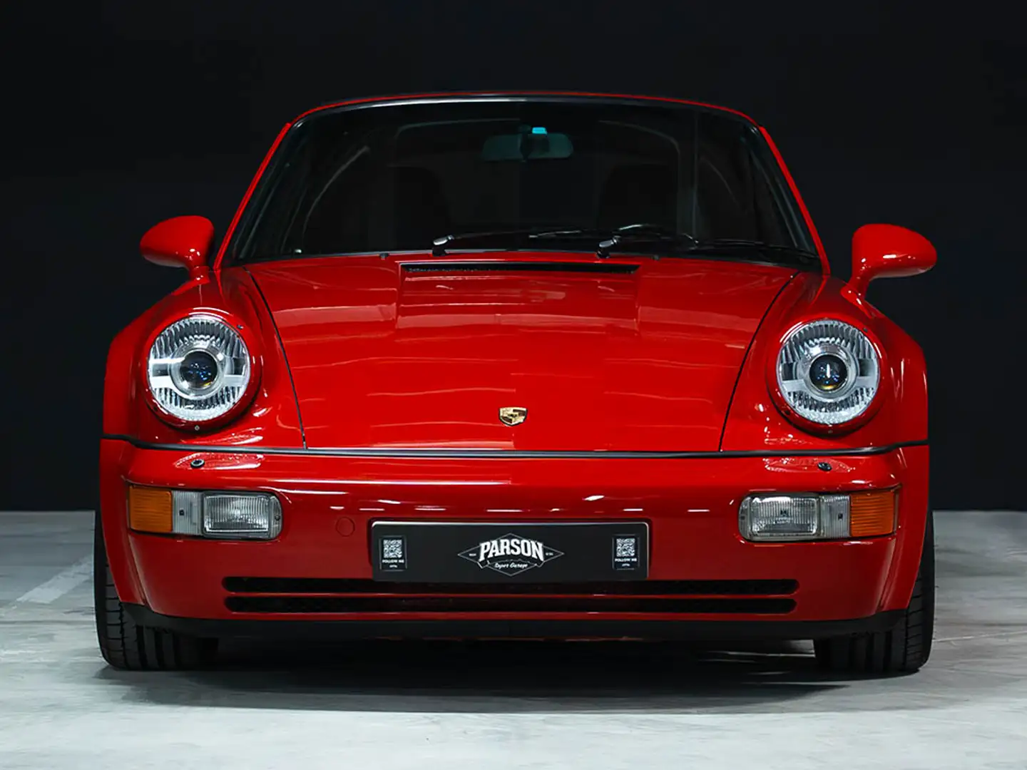 Porsche 964 3.6 Carrera 2 Cabrio Rojo - 2