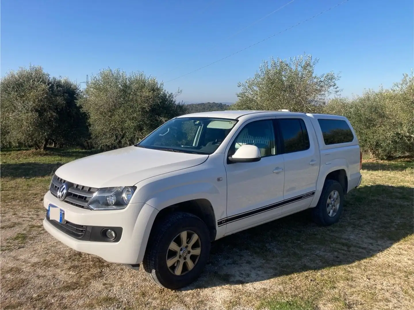 Volkswagen Amarok Amarok I 2010 DC 2.0 bitdi Trendline 4motion perm. Bianco - 2