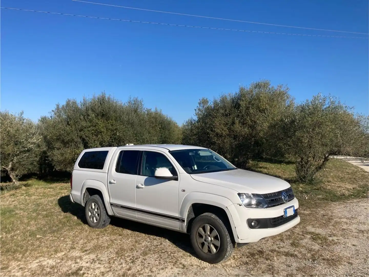 Volkswagen Amarok Amarok I 2010 DC 2.0 bitdi Trendline 4motion perm. Bianco - 1