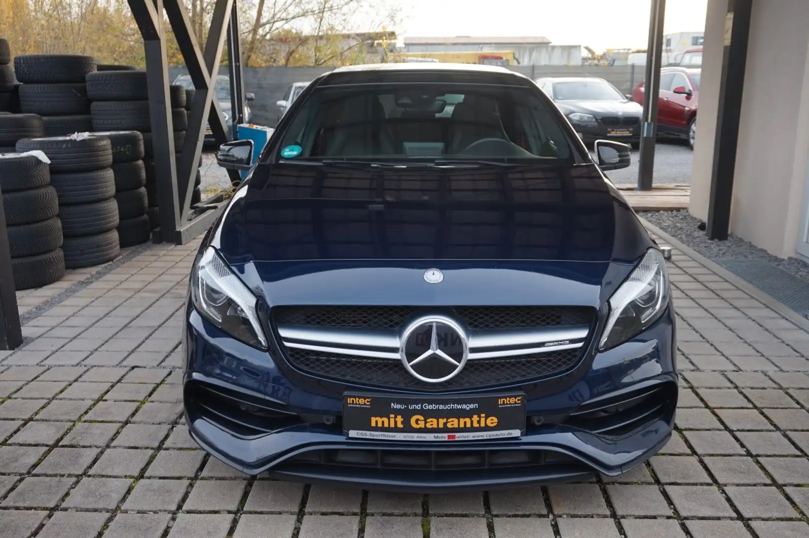 Mercedes-Benz A 45 AMG 4M*Pan~AMG Driver+Night+Ekl.+Ausp.~Gel Blau - 2