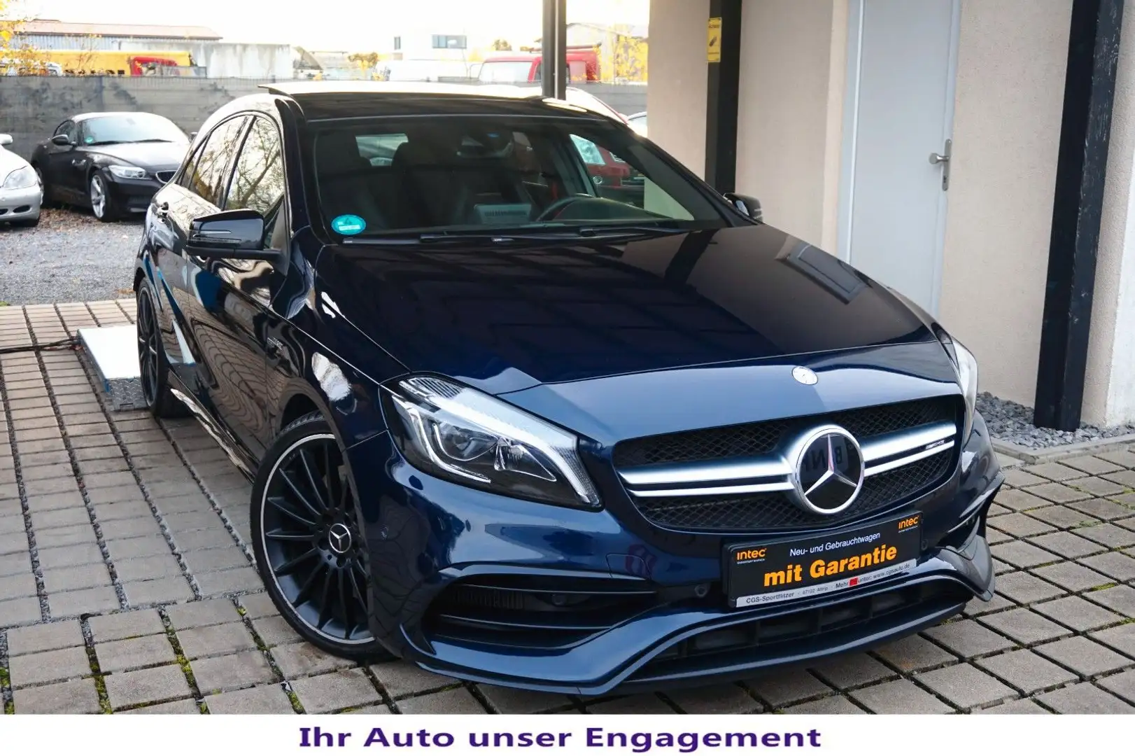 Mercedes-Benz A 45 AMG 4M*Pan~AMG Driver+Night+Ekl.+Ausp.~Gel Blau - 1