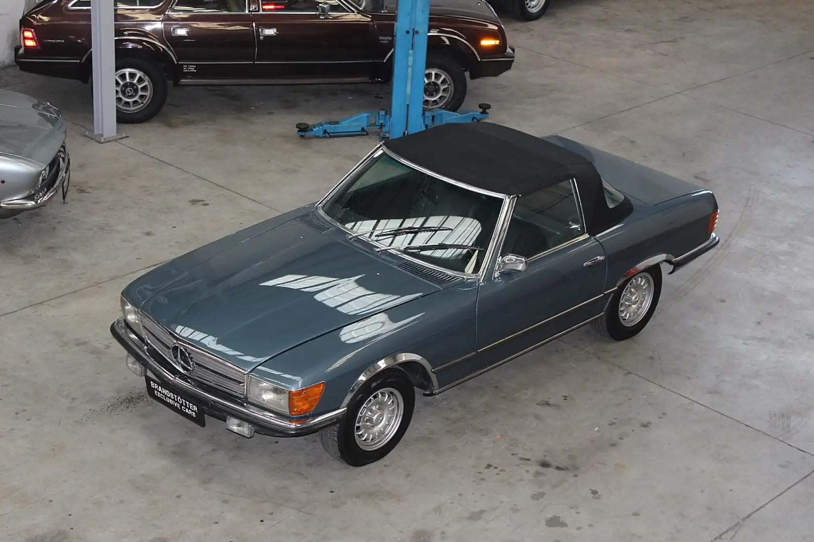 Mercedes-Benz SL 350 Ö-Auto Original Typenschein Blau - 2