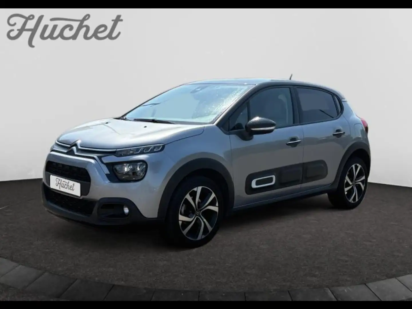 Citroen C3 1.5 BlueHDi 100ch S\u0026S Shine E6.d Gris - 1