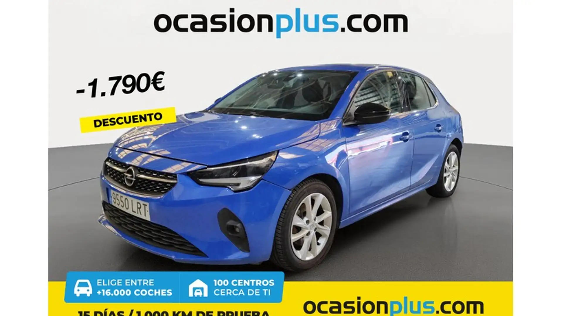 Opel Corsa 1.2T XHT S/S Elegance AT8 100 Blau - 1