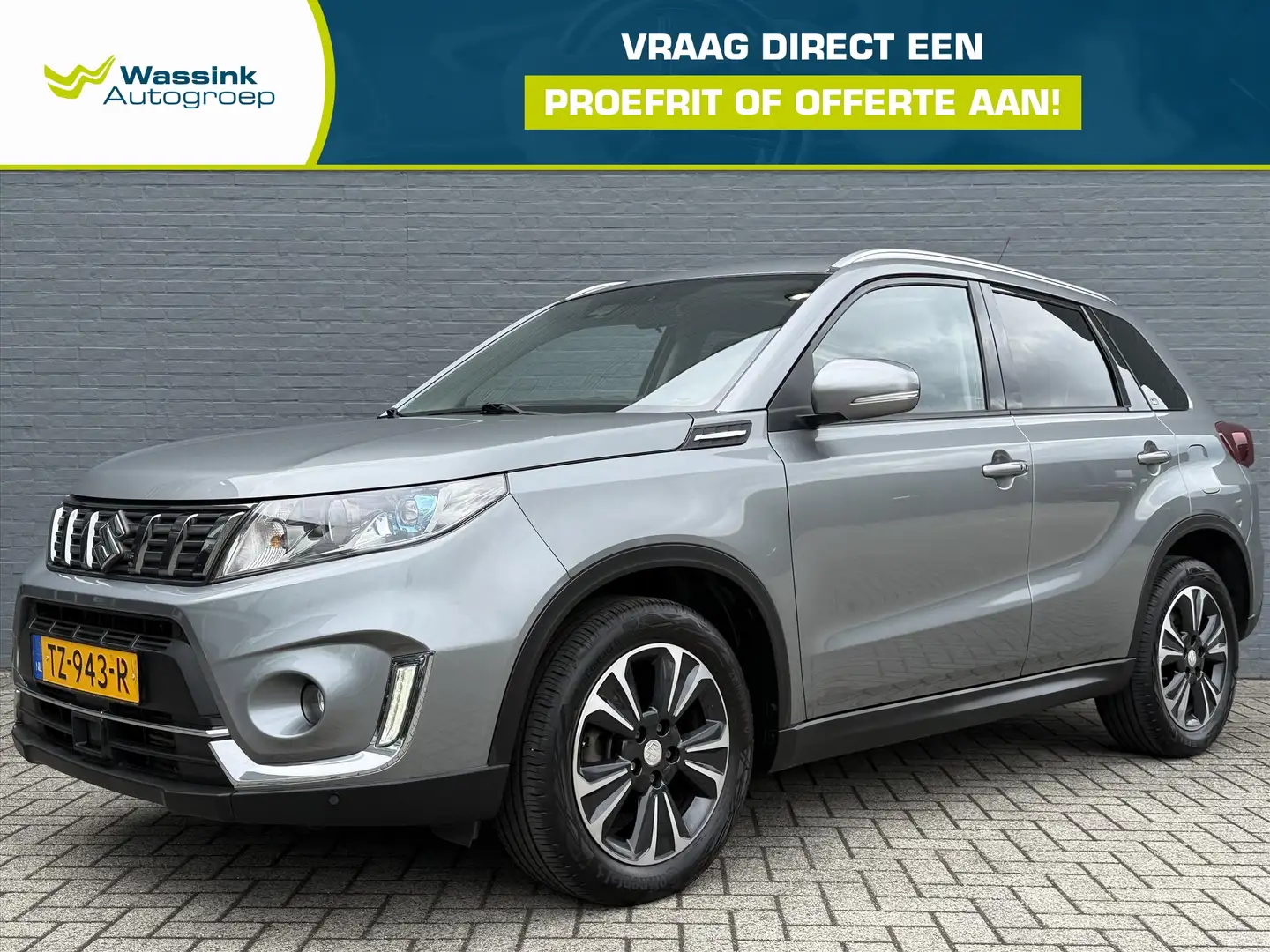 Suzuki Vitara 1.4 Boosterjet 140pk Automaat Stijl I Sunroof | Do Grijs - 1