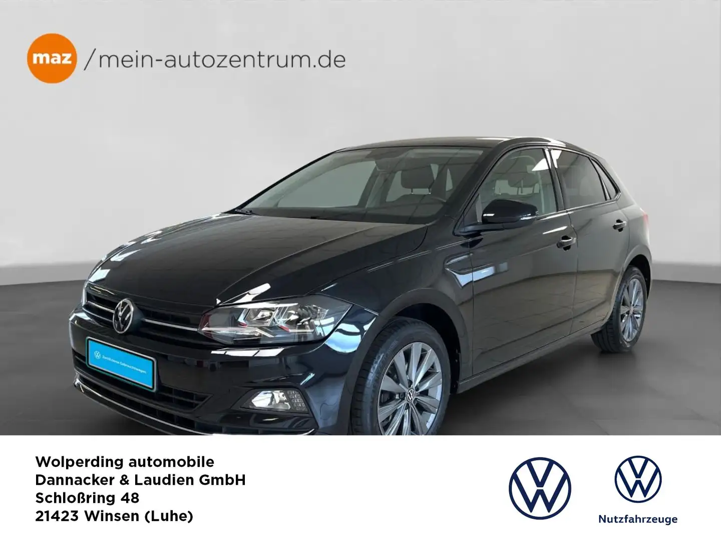 Volkswagen Polo 1.0 TSI Highline Bluetooth Klima Einparkhilfe Schwarz - 1