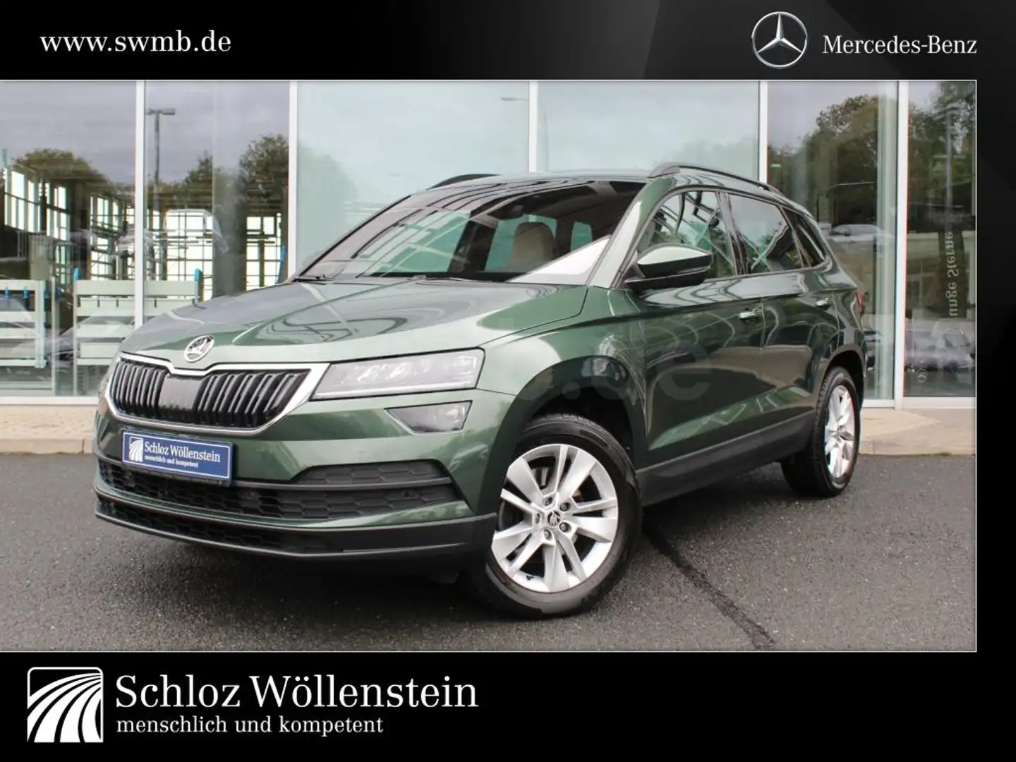 Skoda Karoq 2.0 TDI 4x4 Style LED/AHK/ACC/Business/Cam Verde - 1