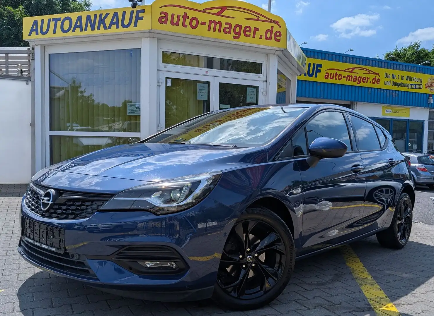 Opel Astra K Lim. Ultimate*Temp*AHK*LED*Kam*DAB*Garan Blau - 1
