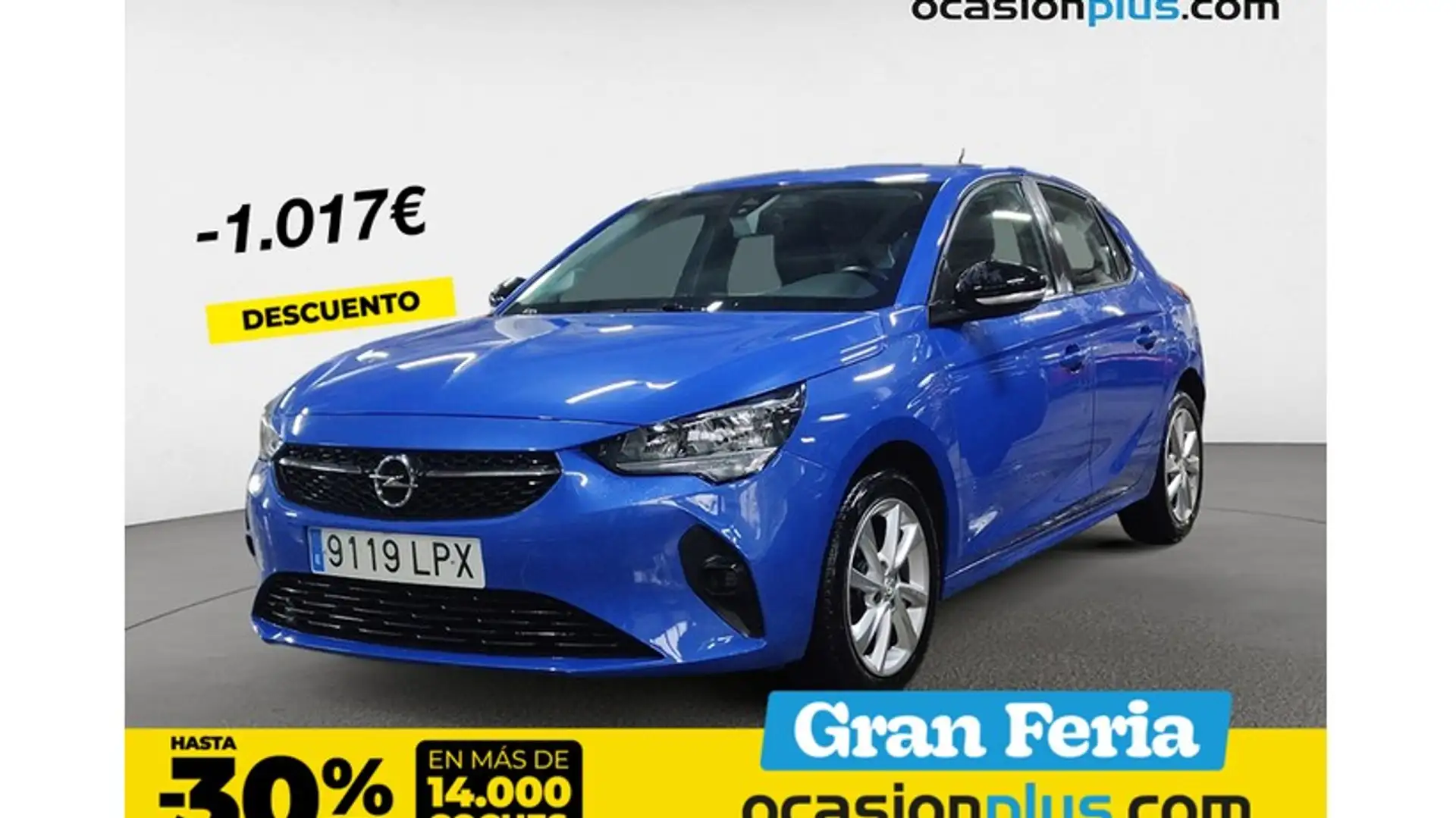 Opel Corsa 1.2 XEL S/S Edition 75 Azul - 1