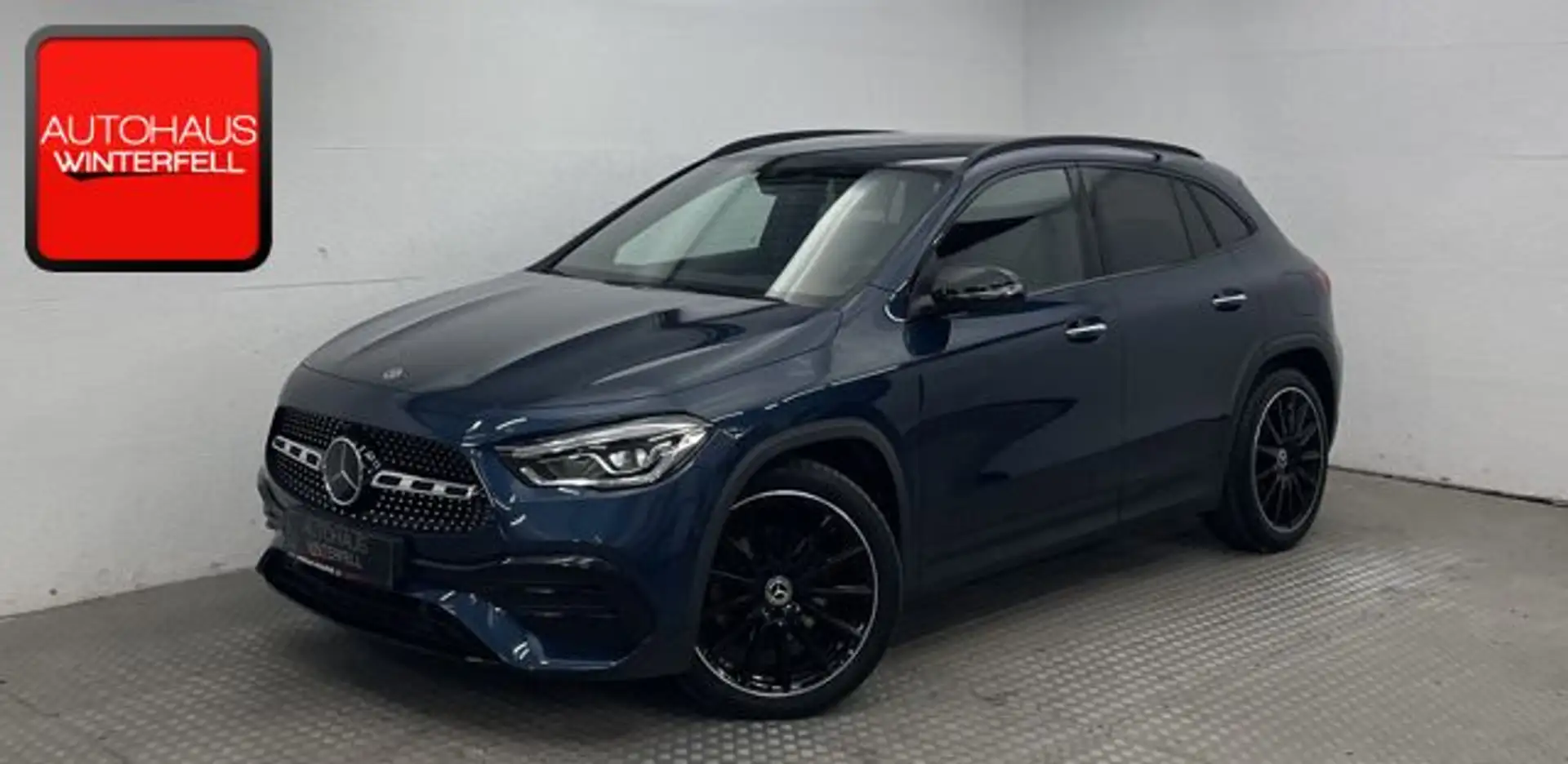 Mercedes-Benz GLA 220 d AMG NIGHT CARBON 20Z+KAMERA+KEYLESS+ Bleu - 1