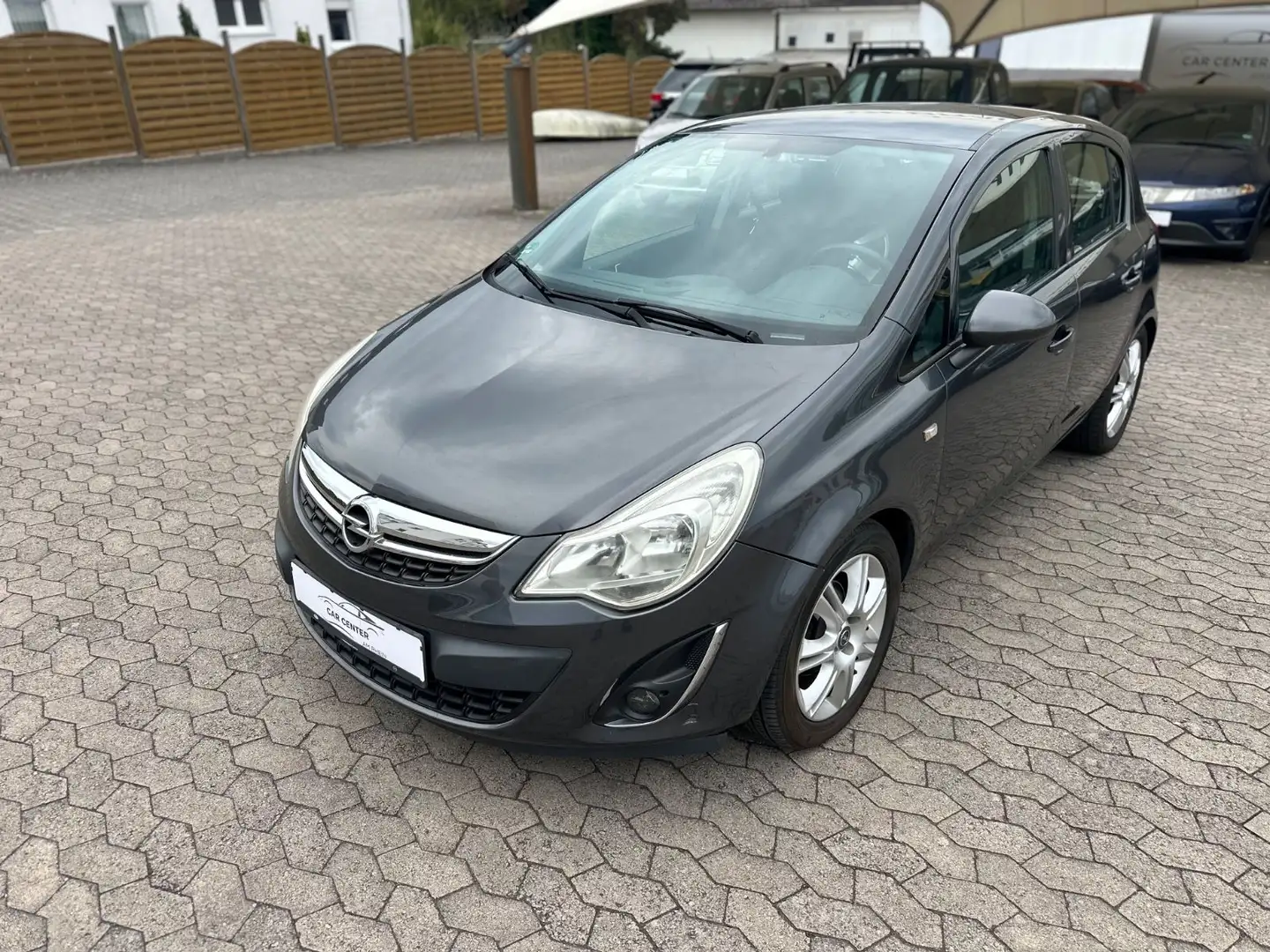 Opel Corsa D Satellite*KLIMA*8 FACH BERREIFT*TÜV NEU* Gris - 2