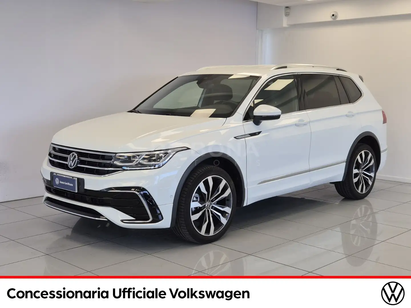 Volkswagen Tiguan Allspace allspace 2.0 tdi r-line 4motion 200cv dsg Bianco - 1