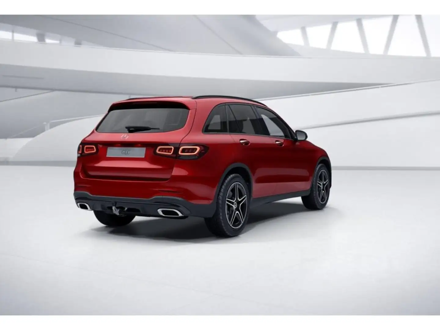 Mercedes-Benz GLC 220 d 4MATIC +AMG+MBUX+Wide+Pano+AHK+Night Rojo - 2