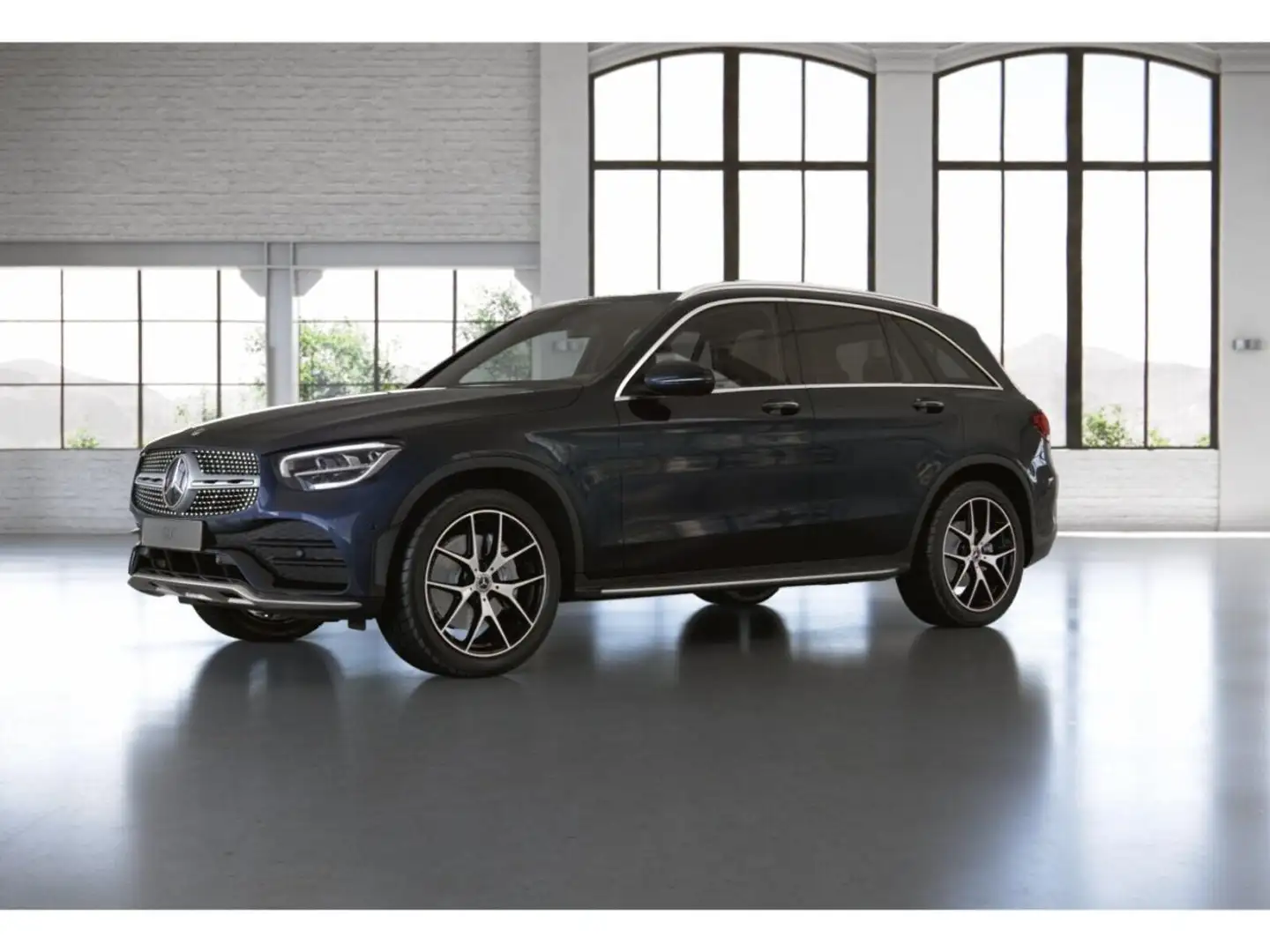 Mercedes-Benz GLC 400 d 4MATIC AMG+MBUX+Burm+Ambiente+LED+Pano Blau - 2