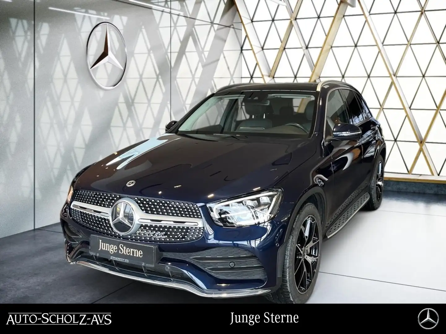Mercedes-Benz GLC 400 d 4MATIC AHK*Burmester*Panorama*EasyPack Blau - 1