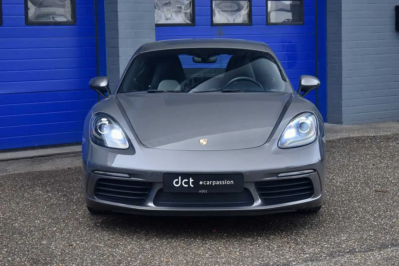 Porsche 718 Cayman PDK Leather Sport exhaust Camera Gris - 2