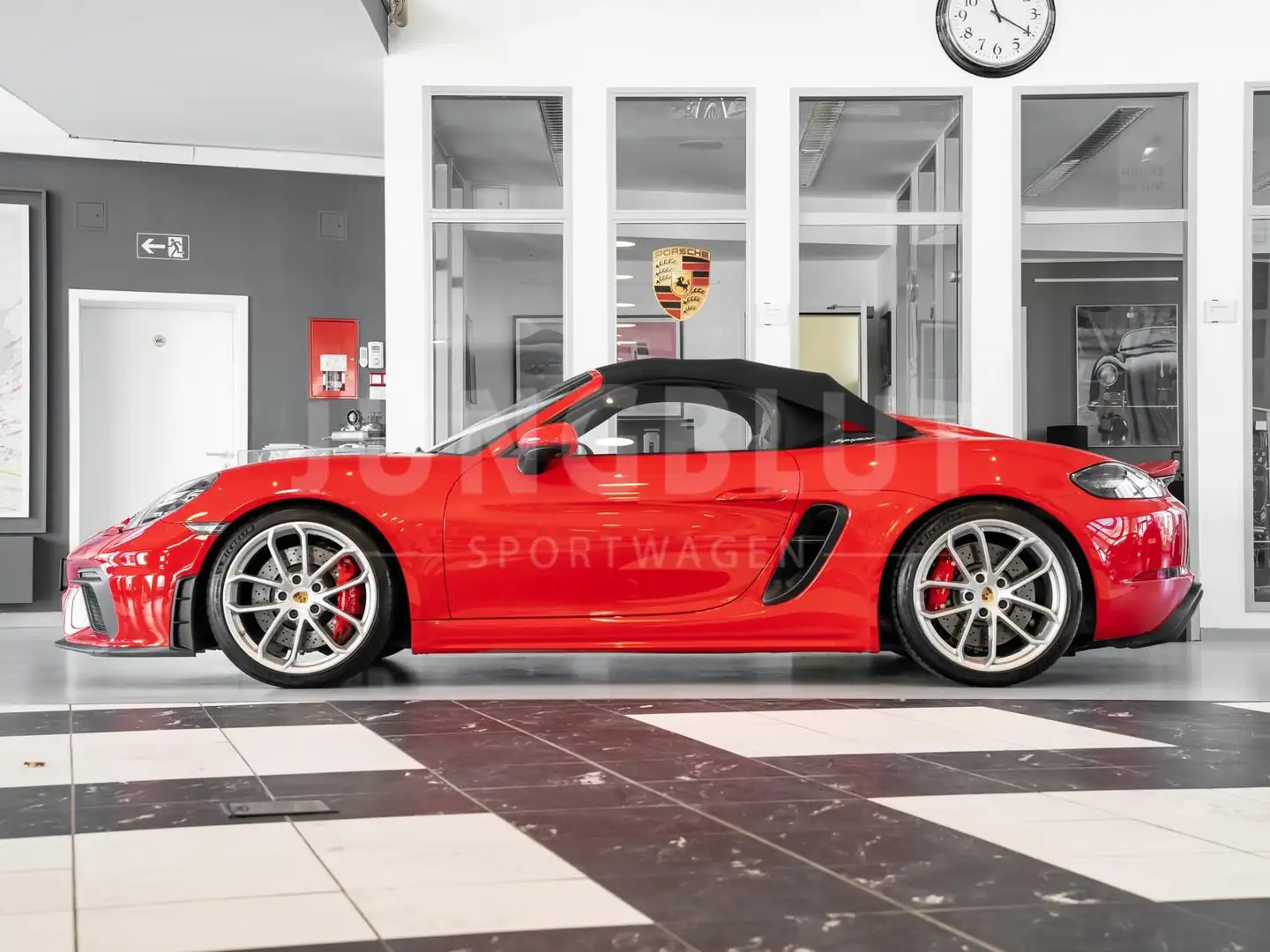 Porsche 718 Spyder 718 Boxster Spyder PDK  +Burmester+AppleCarPlay+ Roşu - 2