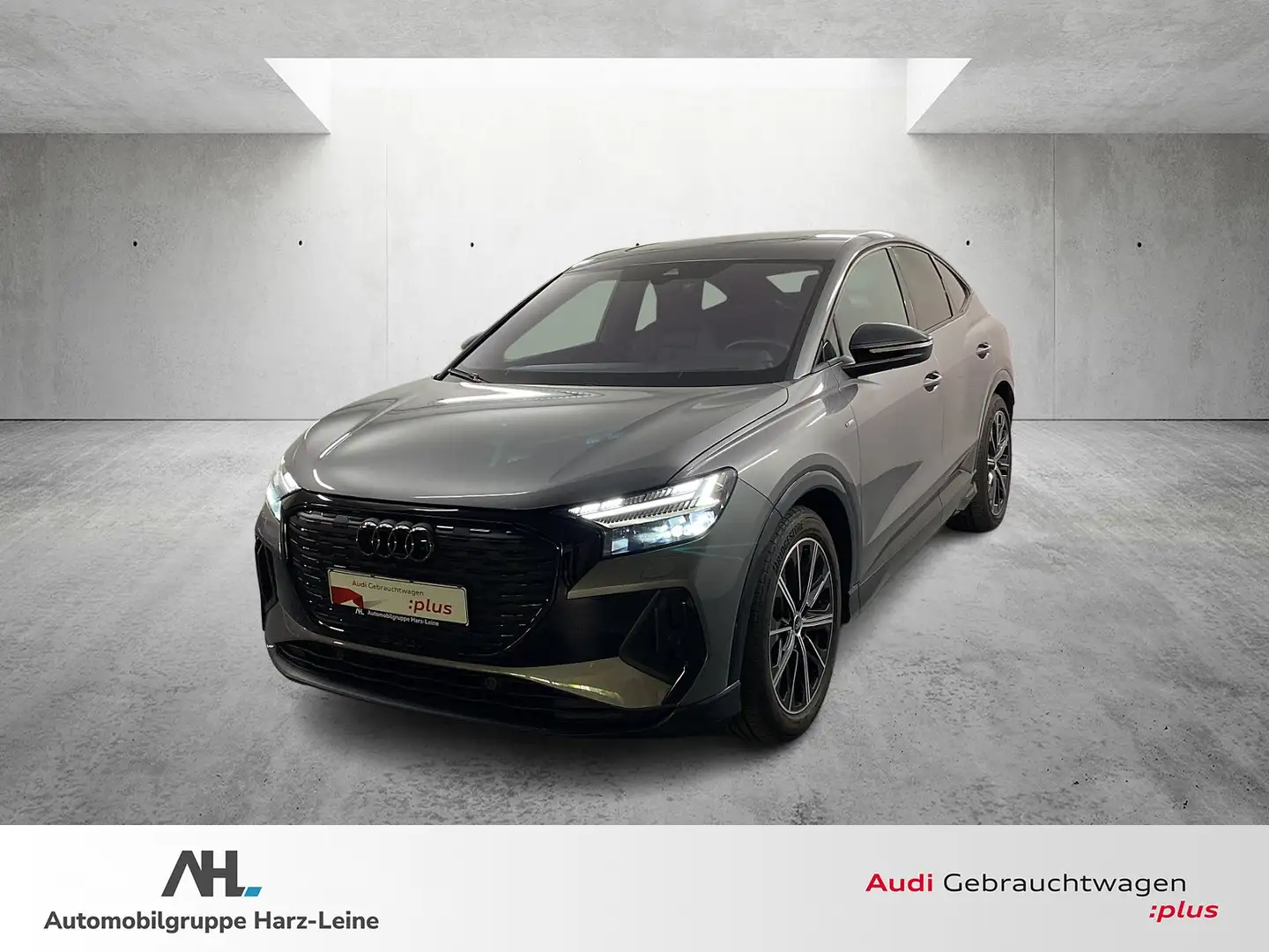 Audi Q4 e-tron Q4 Sportback e-tron 50 quattro Panoramadach S- lin Grau - 1