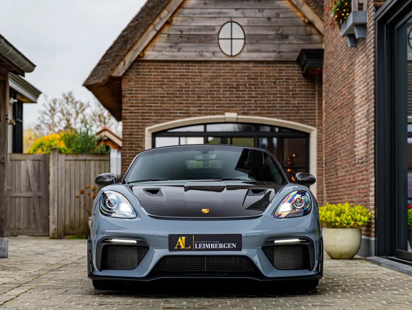 Porsche 718 Spyder RS 4.0 PDK/Weissach Pack/Belgische wagen Gri - 2