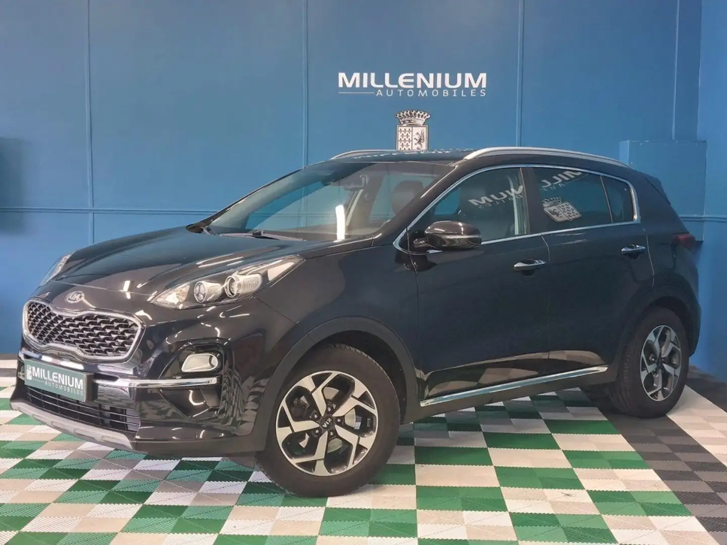 Kia Sportage 1.6 CRDI 136CH ISG DESIGN 4X2 DCT7 Schwarz - 1