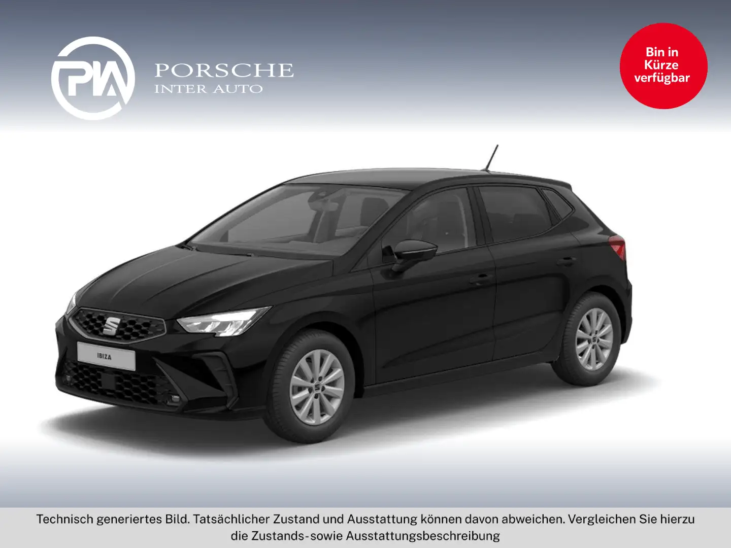 SEAT Ibiza Reference Edition 1.0 80PS Schwarz - 1