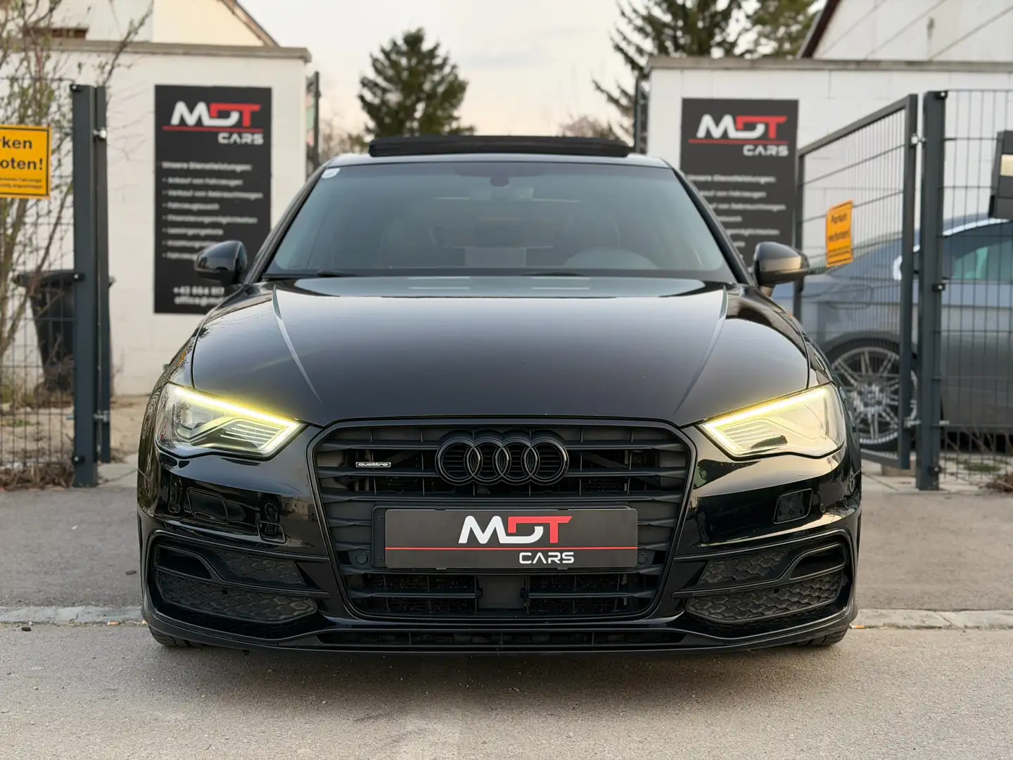 Audi A3 3xS line Sport quattro|Aut.|KEYLESS|PANO|STAND|AHK Schwarz - 1