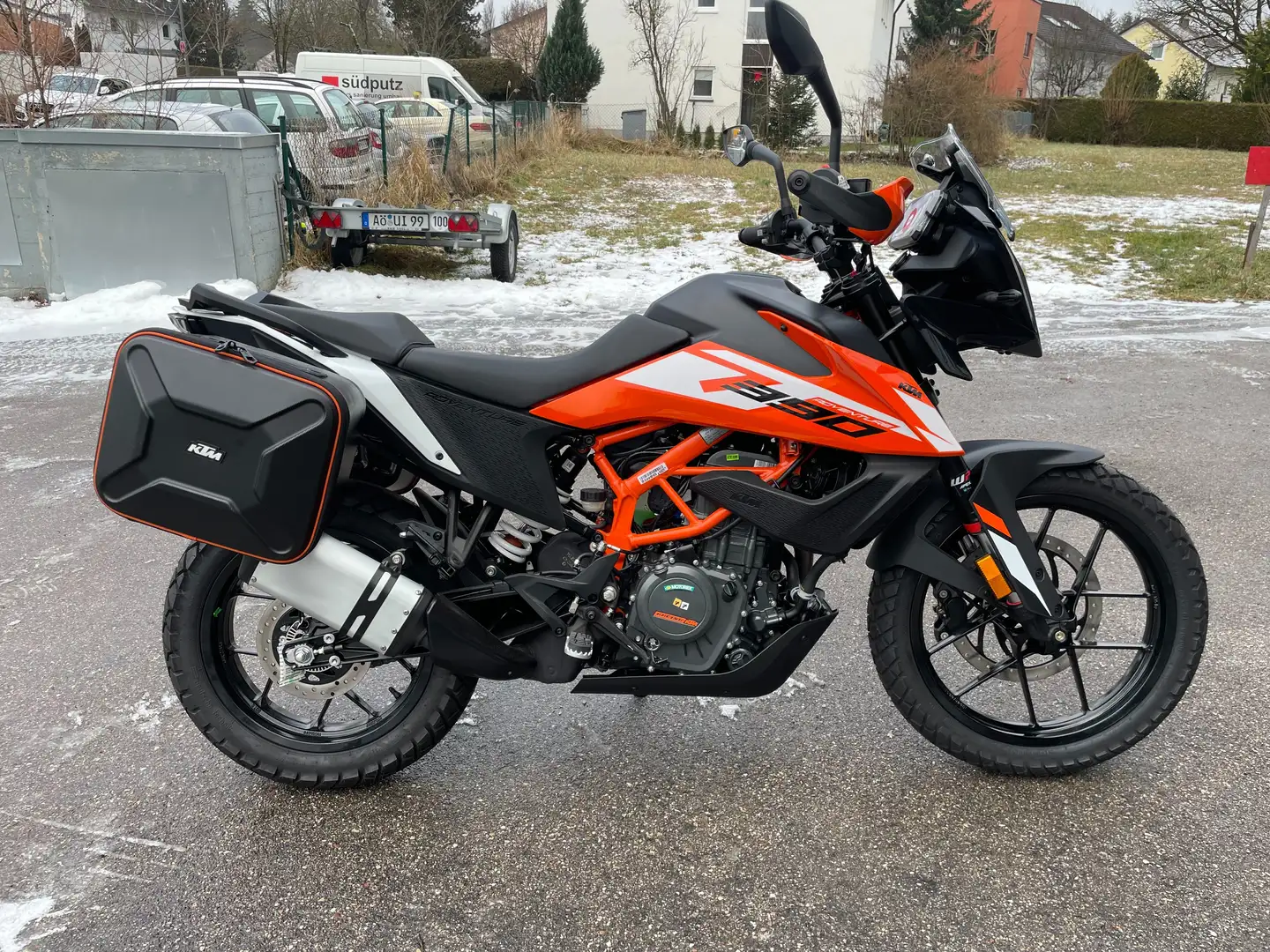 KTM 390 Adventure Modell 2024 incl Koffer und Träger Narancs - 1