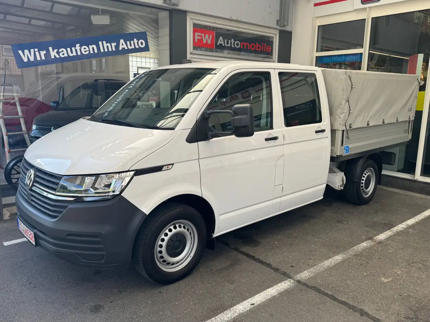Volkswagen T6.1 Doka 2,0 TDI 4Motion Pritsche Wit - 1
