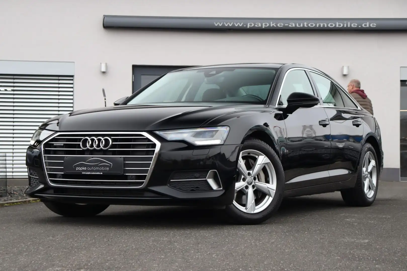 Audi A6 45 TDI quattro +PANORAMA+AHK+LED+ASSIST+APS++ Schwarz - 2