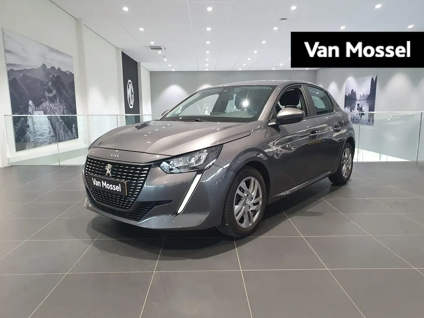Peugeot 208 1.2 PureTech Active | Airco | Apple Carplay/Androi Grijs - 1
