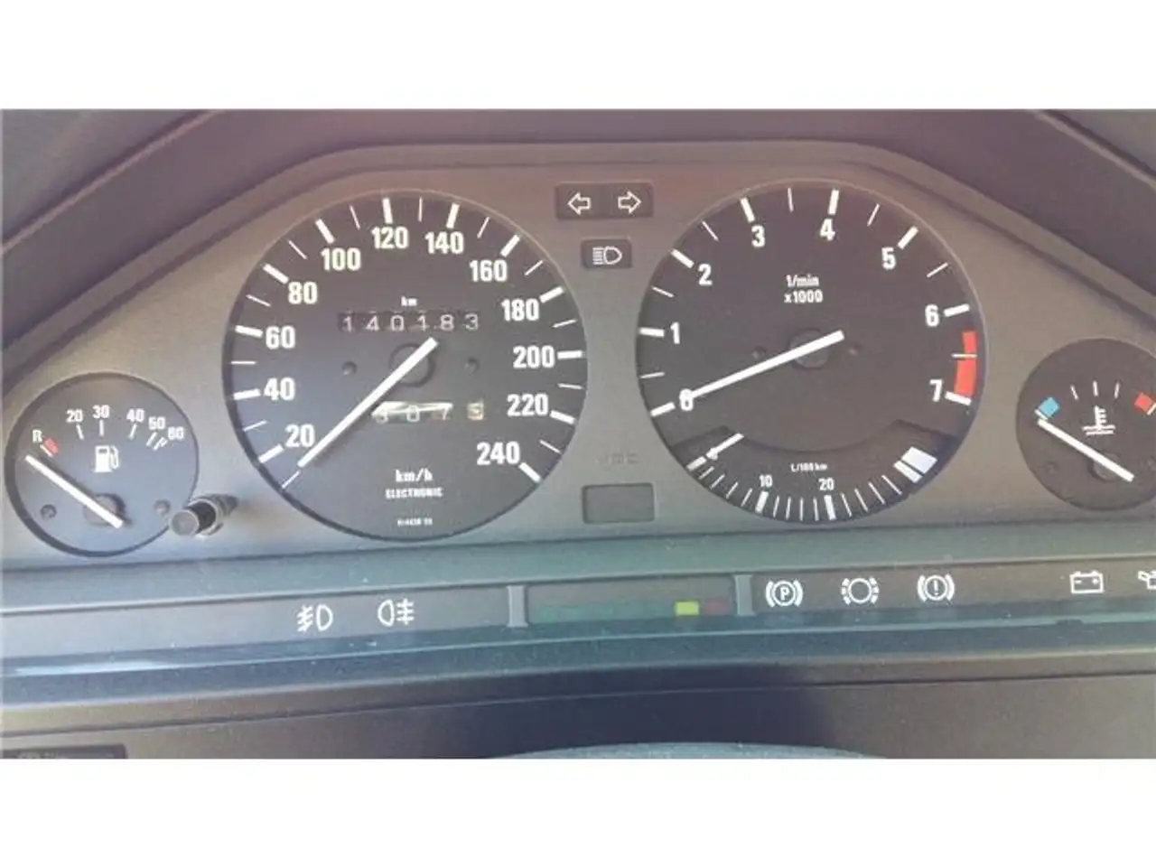 BMW 325 ix touring E30 aut. (1990) lazurblauw 141.000 km, foto 7
