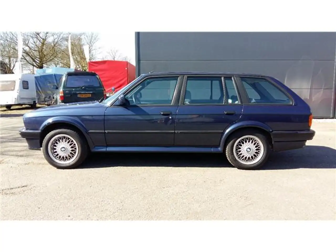 BMW 325 ix touring E30 aut. (1990) lazurblauw 141.000 km, foto 2