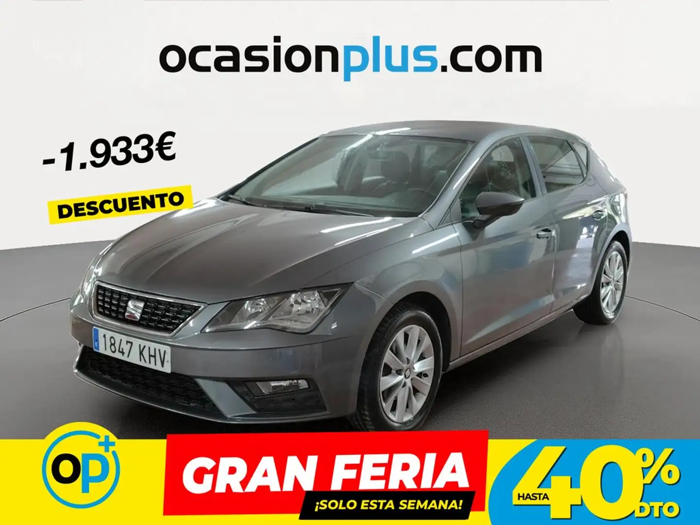 SEAT Leon 1.2 TSI S&S Style 110 Gris - 1