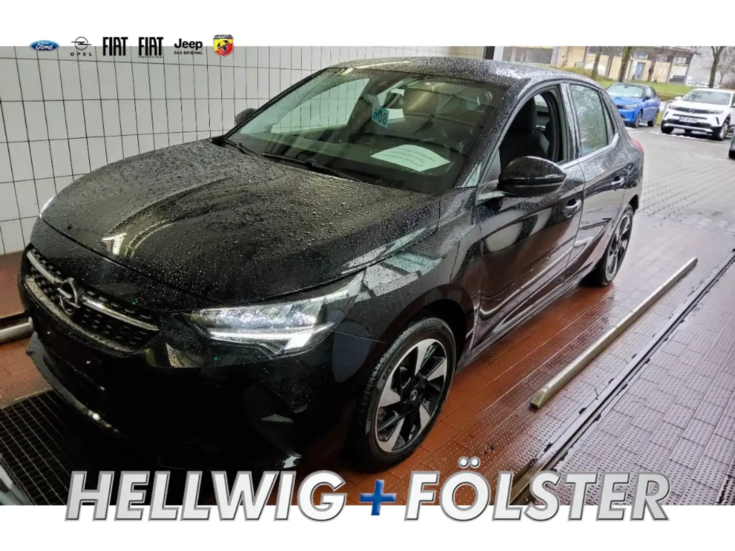 Opel Corsa-e F Elegance 7,4 kw Charger Shz PDC Schwarz - 1