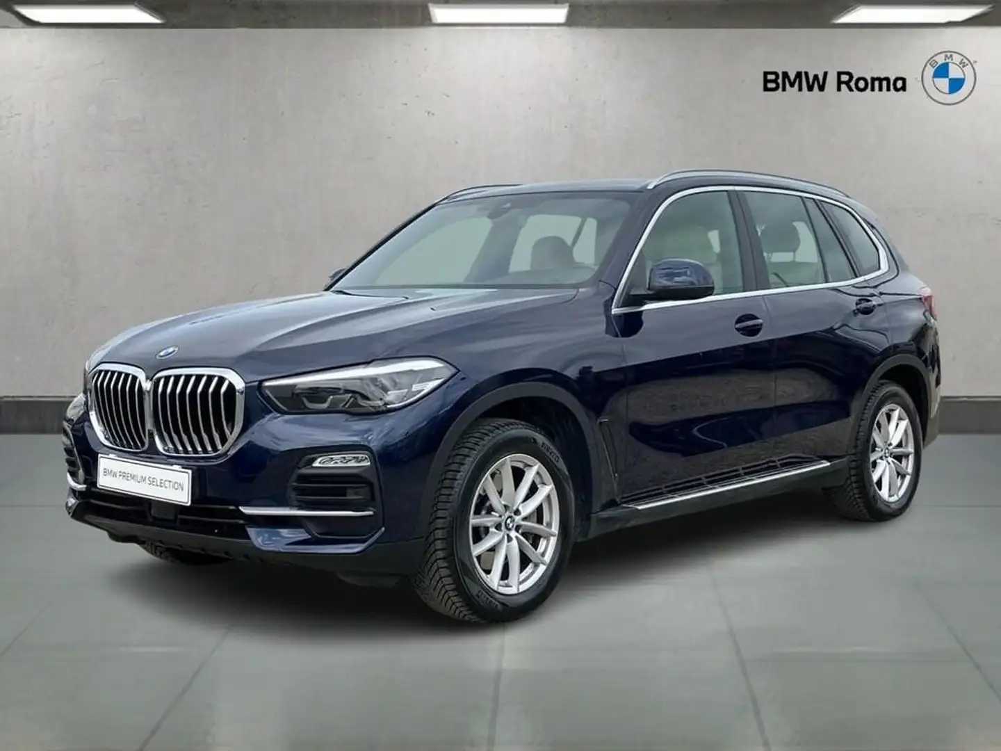 BMW X5 xdrive25d Business auto Blauw - 1