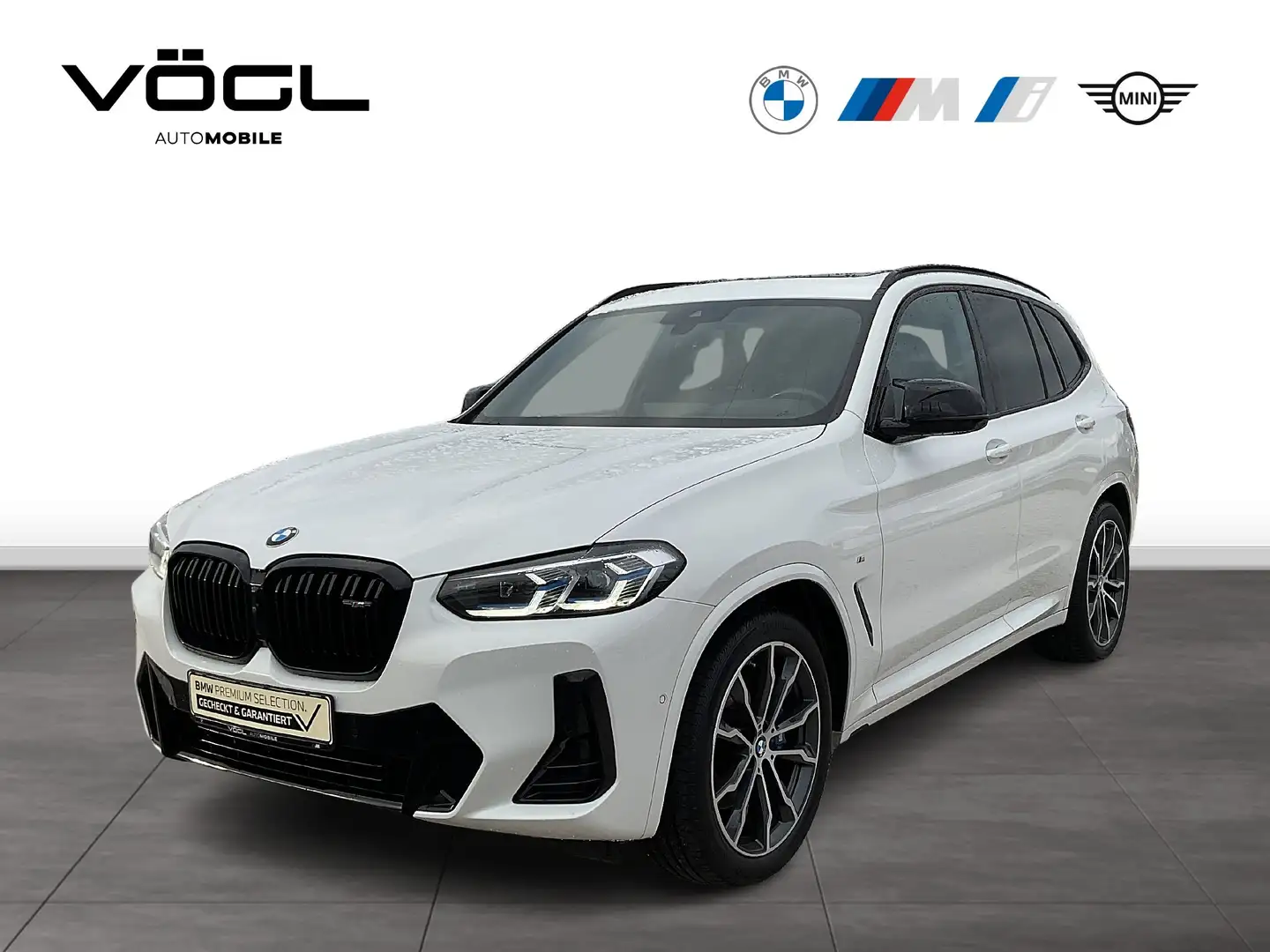 BMW X3 M 40d Innovationspaket Panoramadach AHK Weiß - 1
