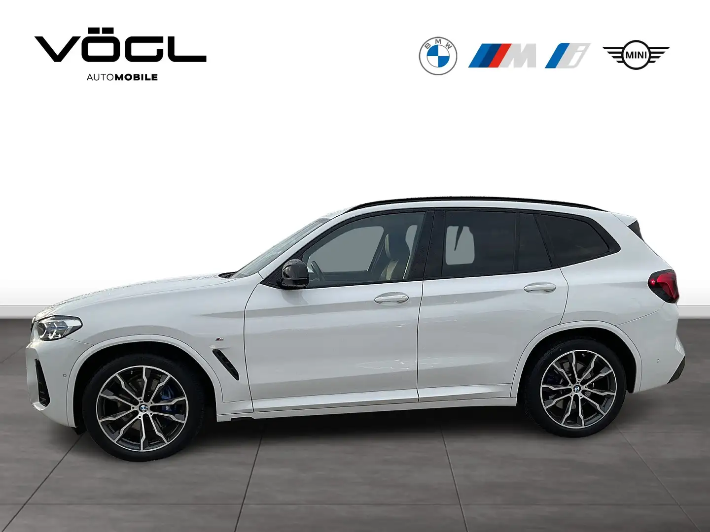 BMW X3 M 40d Innovationspaket Panoramadach AHK Weiß - 2