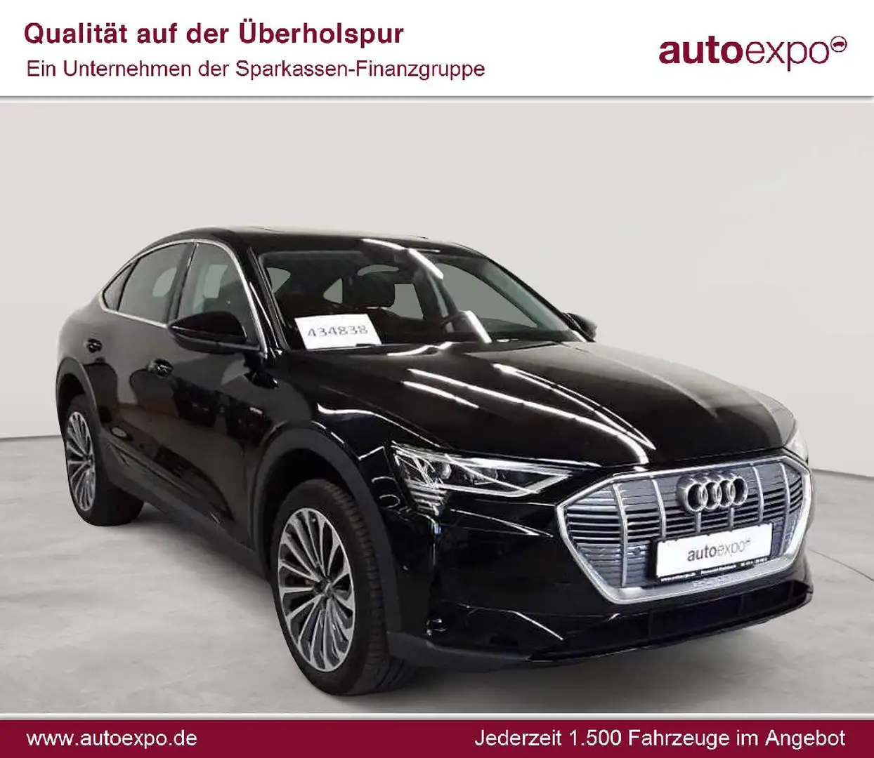 Audi e-tron e-tron Sportback 55 quattro Virtual LED Pano Schwarz - 1