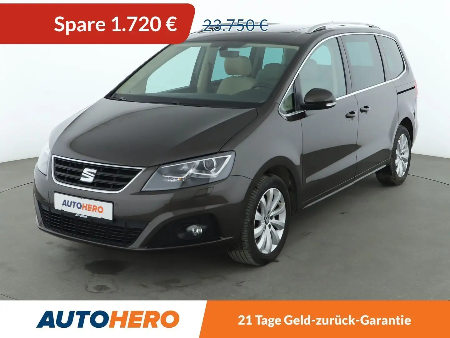 SEAT Alhambra 2.0 TSI Style Aut.*7-SITZER**NAVI*XENON*PDC*SHZ* Brown - 1